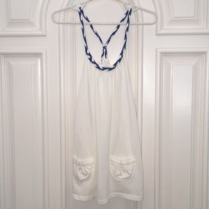 Tank top with braided straps